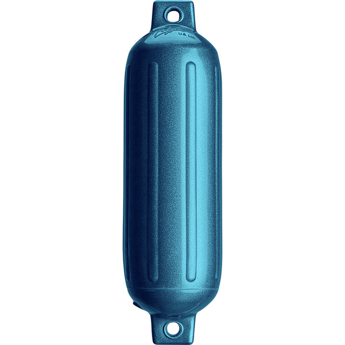 Polyform G-3 Twin Eye Fender 5.5" x 19" - Metallic Blue [G-3 METALLIC BLUE]