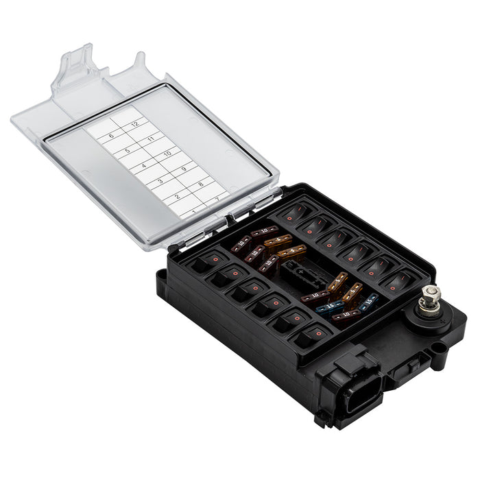 Maretron 12 Circuit Bypass Module NMEA 2K w/o Fuse Pack  Jumper Wire [CBMD12]