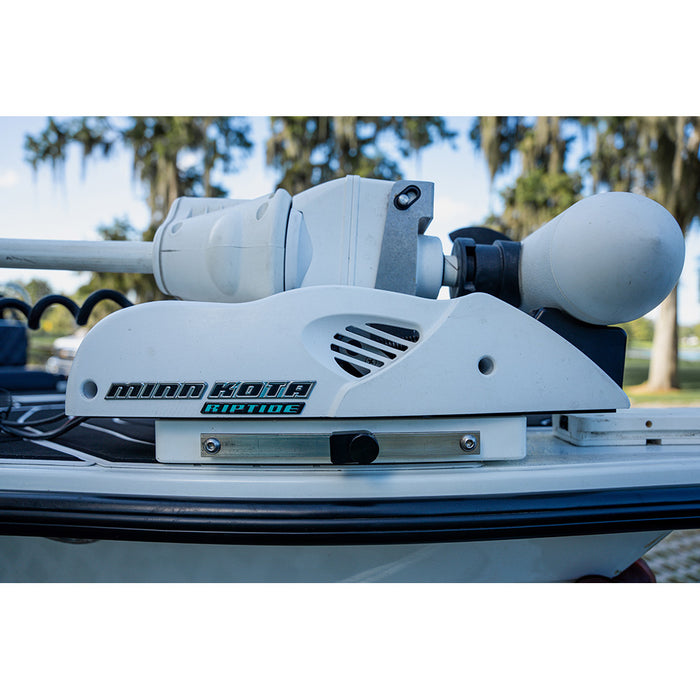 Secure Outdoors Elite Lock - Single - Minn Kota QRB - Silver [SO-EL-S-MK-SV]
