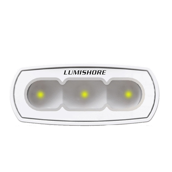Lumishore ECLIPSE 4" Flood Light - White Housing [010-04458-00]
