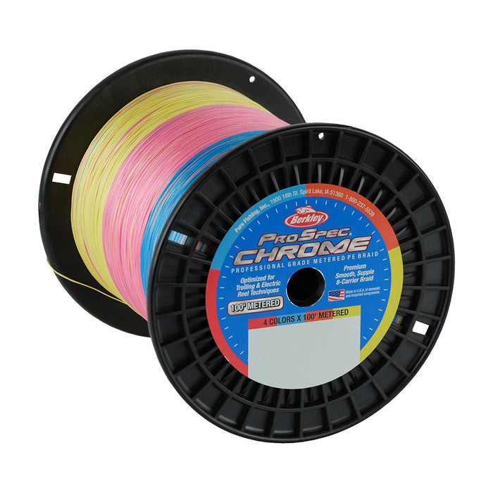 Berkley ProSpec Chrome 4 x 100' Metered Braid - 20lb - 3500yd [1640955]