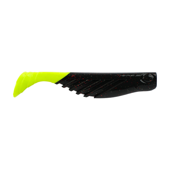 Berkley Gulp! Saltwater Ripple Mullet - 4" - Morning Glory/Chartreuse GSRM4-MG [1637695]