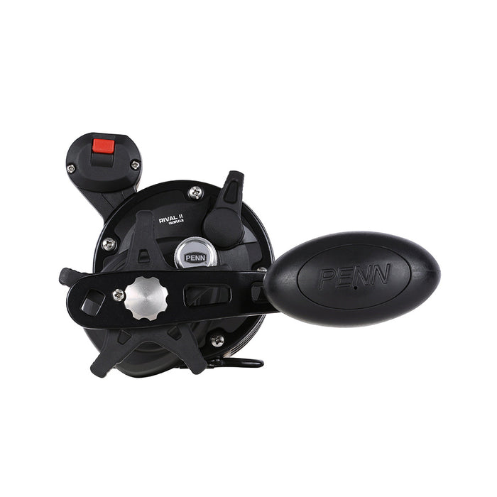 PENN RVLII15LWLHLC Rival II 15 Level Wind Left Hand Conventional Reel w/Line Counter [1639710]