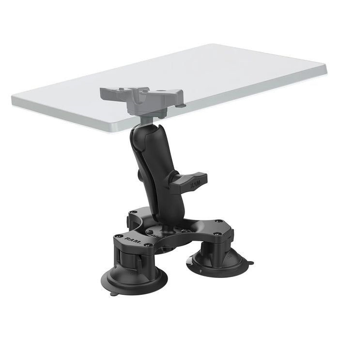 RAM Mount RAM Twist-Lock Triple Suction Heavy Duty Mount f/Starlink Mini [RAP-365-138-STA1U]