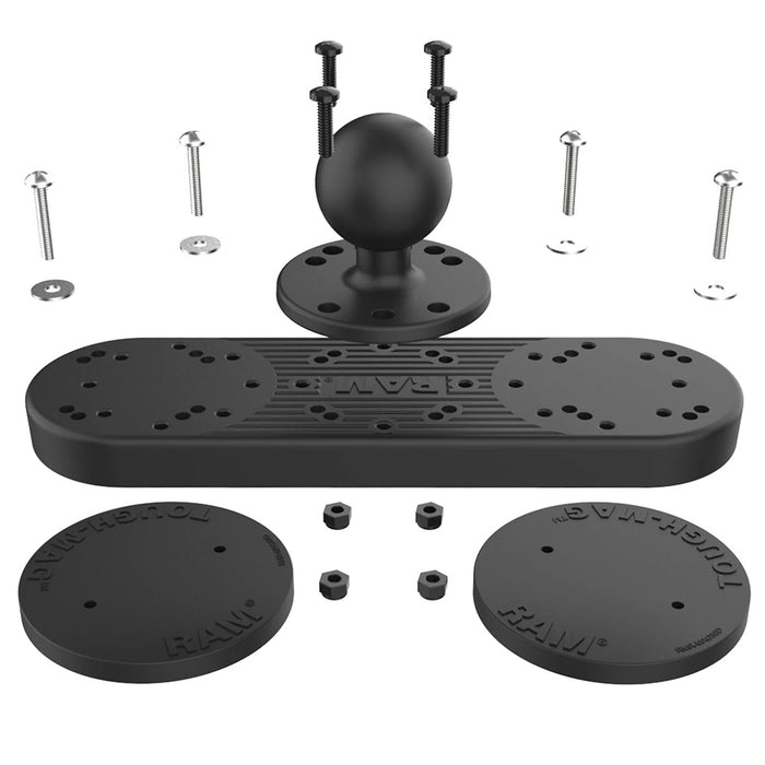 RAM Mount RAM Tough-Mag Double Magnetic Ball Base [RAM-202-333-MAG88U]