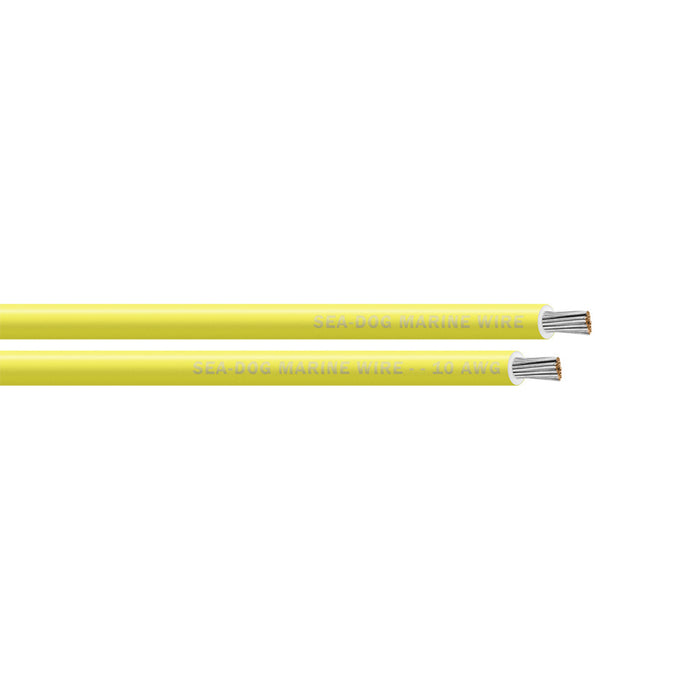Sea-Dog 10 AWG Yellow Primary Wire - 500' [8010037]
