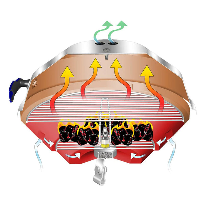 Magma Marine Kettle Charcoal Grill w/Hinged Lid - Party Size [A10-114CE]