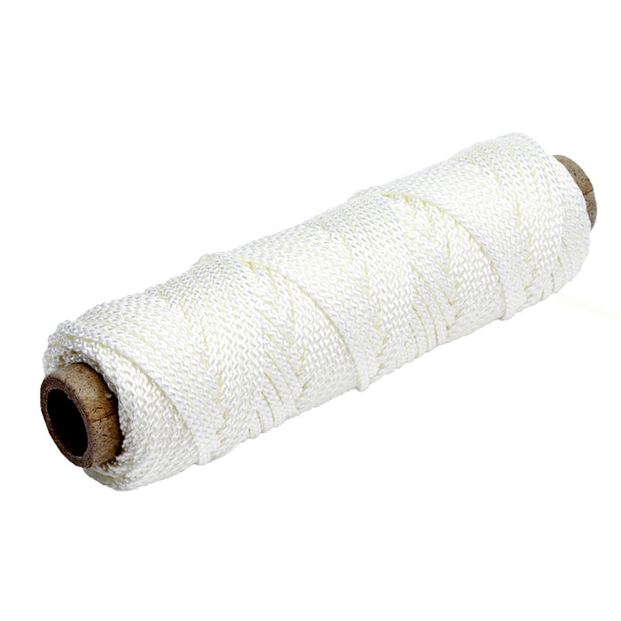 Tigress 100' of 375lb Nylon Braid - White [88672]