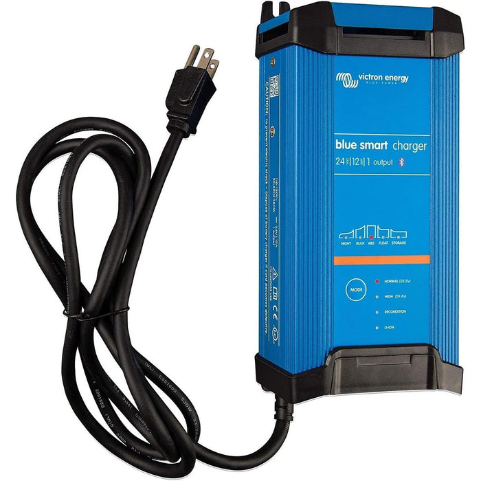Victron Blue Smart IP22 24VDC 12A 1 Bank 120V Charger - Dry Mount [BPC241245102]