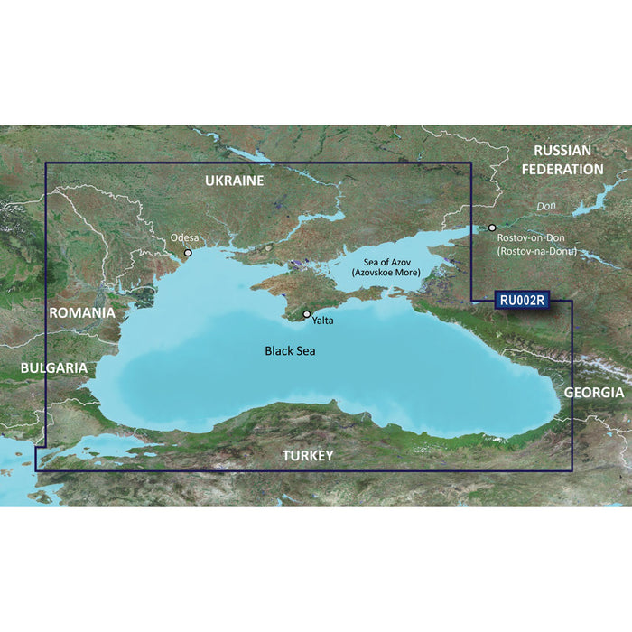 Garmin BlueChart g3 HD - HXRU002R - Black Sea  Azov Sea - microSD/SD [010-C1064-20]