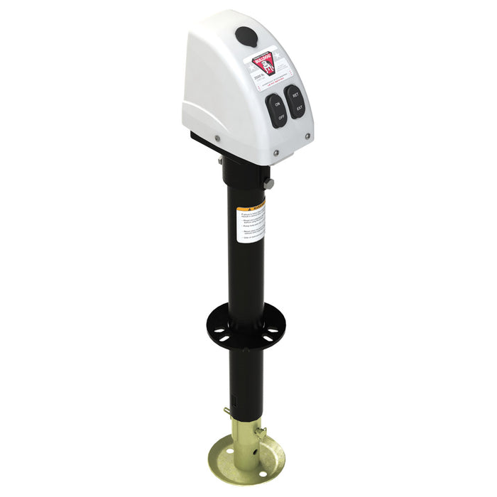 Bulldog 3,500lbs A-Frame RV Jack w/Powered Drive - 12V - White Cover [500188]