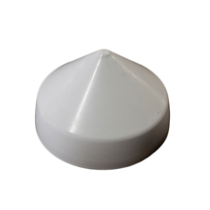 Monarch White Cone Piling Cap - 9.5" [WCPC-9.5]