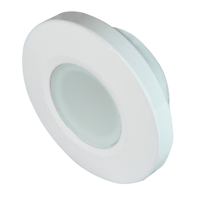 Lumitec Orbit Flush Mount Down Light Spectrum RGBW - White Housing [112527]