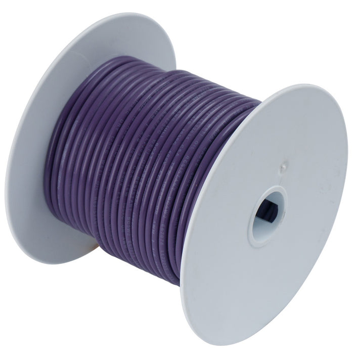 Ancor Purple 18 AWG Tinned Copper Wire - 100' [100710]
