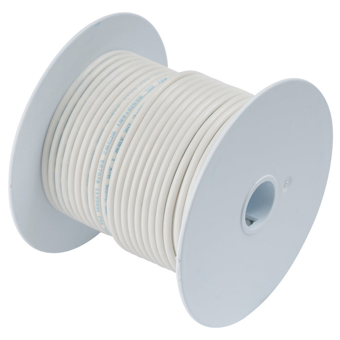 Ancor White 14 AWG Tinned Copper Wire - 100' [104910]
