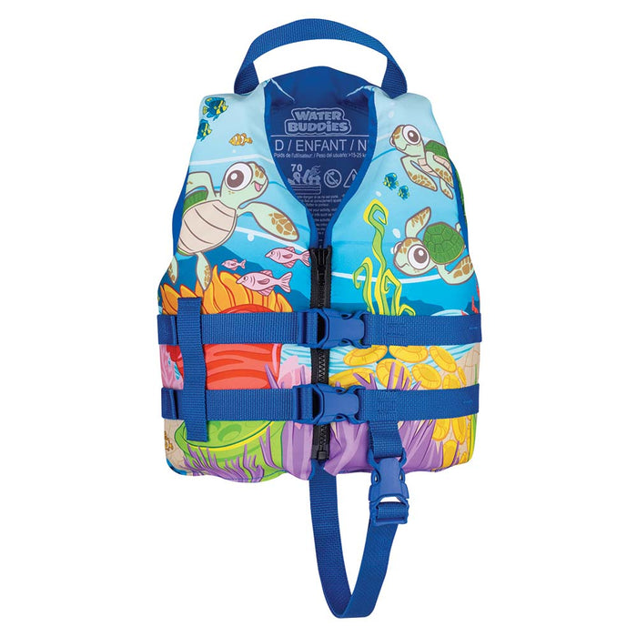 Full Throttle Water Buddies Vest - Child 30-50lbs - Turtle [104300-500-001-17]