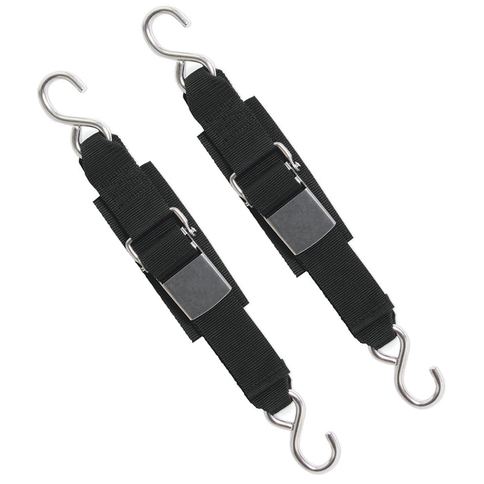 BoatBuckle Stainless Steel Kwik-Lok Transom Tie-Downs [F12066]