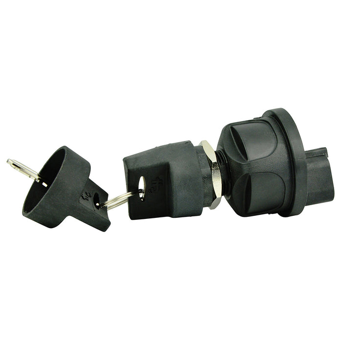 BEP 3-Position Sealed Nylon Ignition Switch - OFF/Ignition  Accessory/Ignition  Start [1001604]