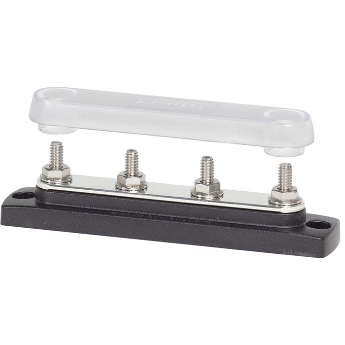Blue Sea 2307 Common 150A BusBar - (4) 1/4"-20 Studs w/Cover [2307]