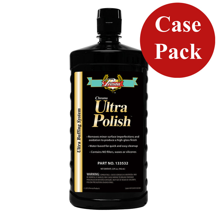 Presta Ultra Polish (Chroma 1500) - 32oz - *Case of 12* [133532CASE]