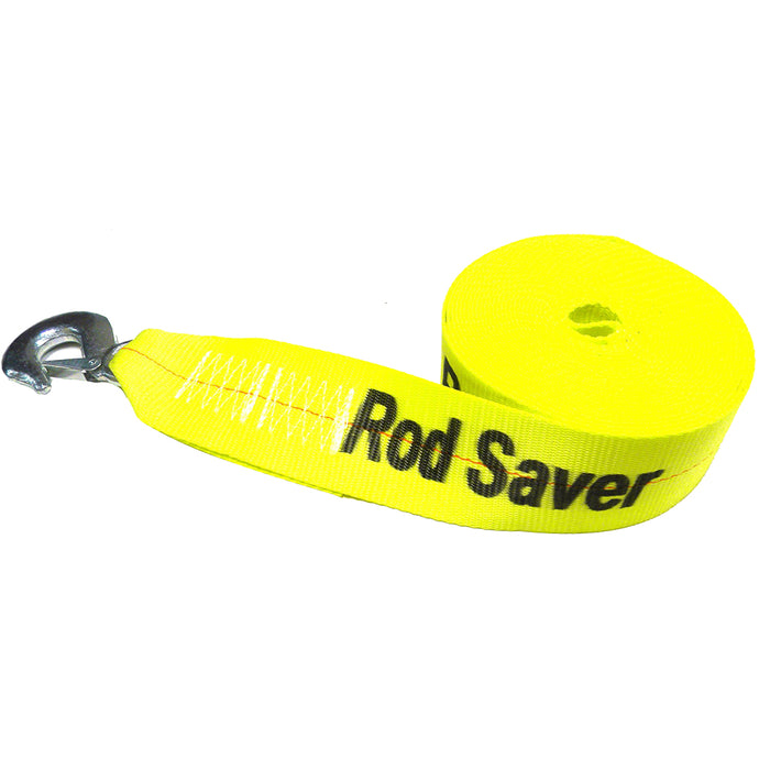 Rod Saver Heavy-Duty Winch Strap Replacement - Yellow - 3" x 30 [WS3Y30]