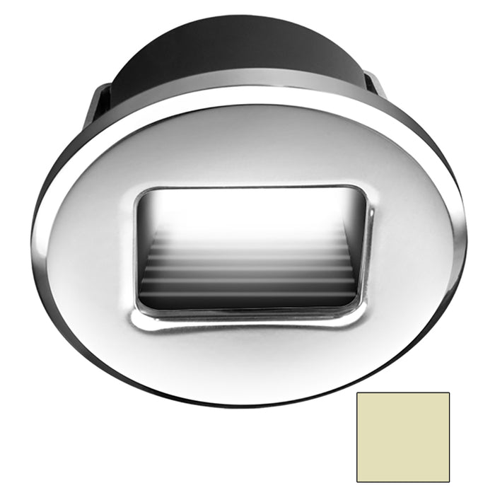 i2Systems Ember E1150Z Snap-In - Polished Chrome - Round - Warm White Light [E1150Z-11CAB]