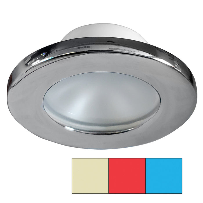 i2Systems Apeiron A3120 Screw Mount Light - Red, Warm White  Blue - Chrome Finish [A3120Z-11HCE]