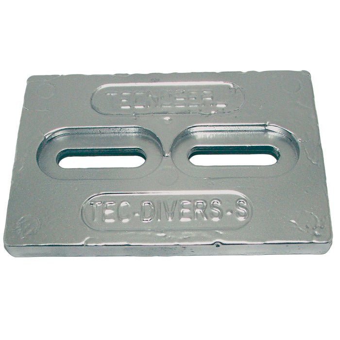 Tecnoseal Mini Zinc Plate Anode 6" x 4" x 1/2" [TEC-DIVERS-S]