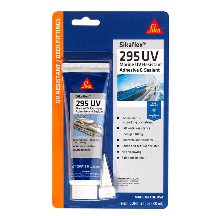 Sika Sikaflex 295 UV - Black - 3oz Tube [610587]