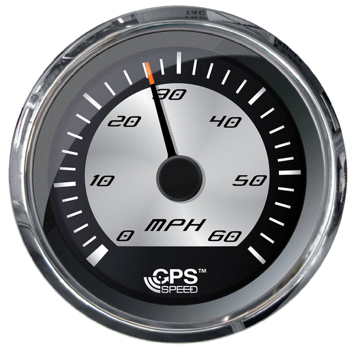 Faria Platinum 4" Speedometer - 60MPH - GPS [22010]