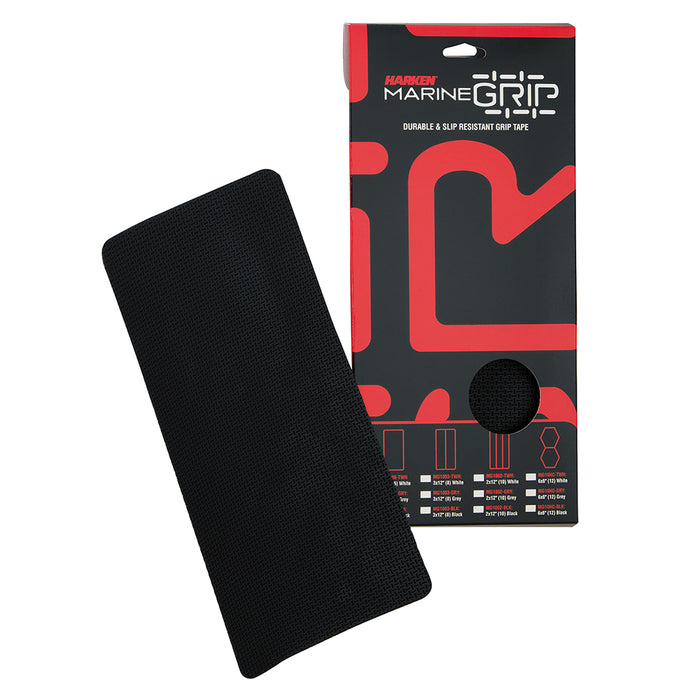 Harken Marine Grip Tape - 6 x 12" - Black - 6 Pieces [MG1006-BLK]