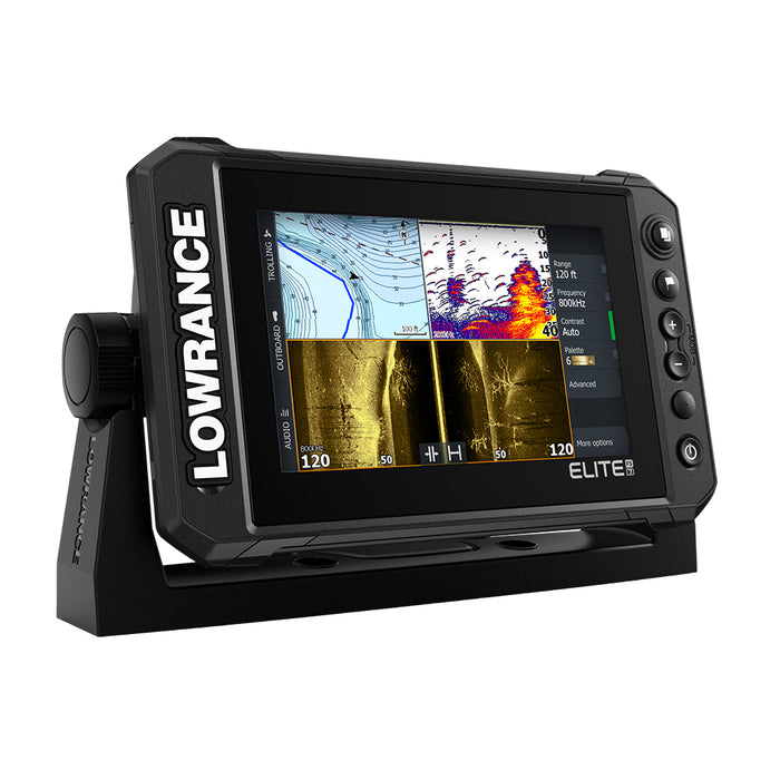 Lowrance Elite FS 7 Chartplotter/Fishfinder with HDI Transom Mount Transducer [000-15696-001]