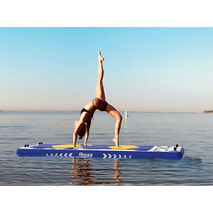 Aqua Leisure 8 x 3 Inflatable Marine Deck/Yoga Mat [APL21349]