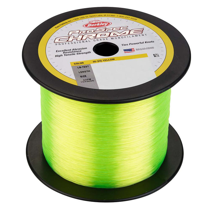 Berkley ProSpec Chrome Hi-Vis Yellow Monofilament - 40 lb - 1000 yds - PSC1B40-HVY [1543667]