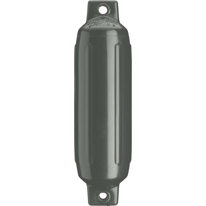 Polyform G-4 Twin Eye Fender 6.5" x 22" - Graphite [G-4 GRAPHITE]