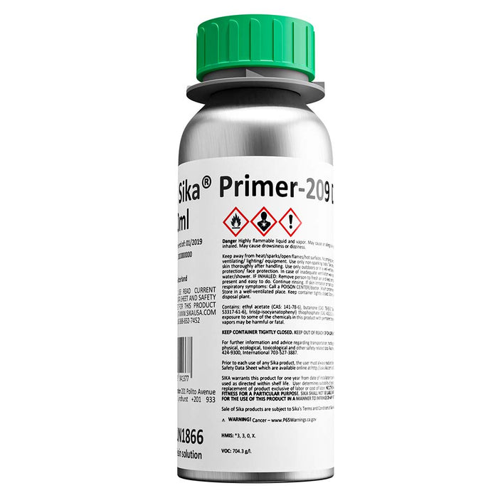 Sika Primer-209 D Black 250ml Bottle [451588]