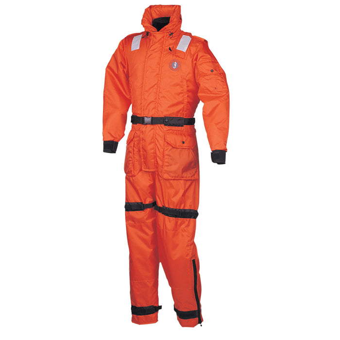 Mustang Deluxe Anti-Exposure Coverall  Work Suit - Orange - Medium [MS2175-2-M-206]