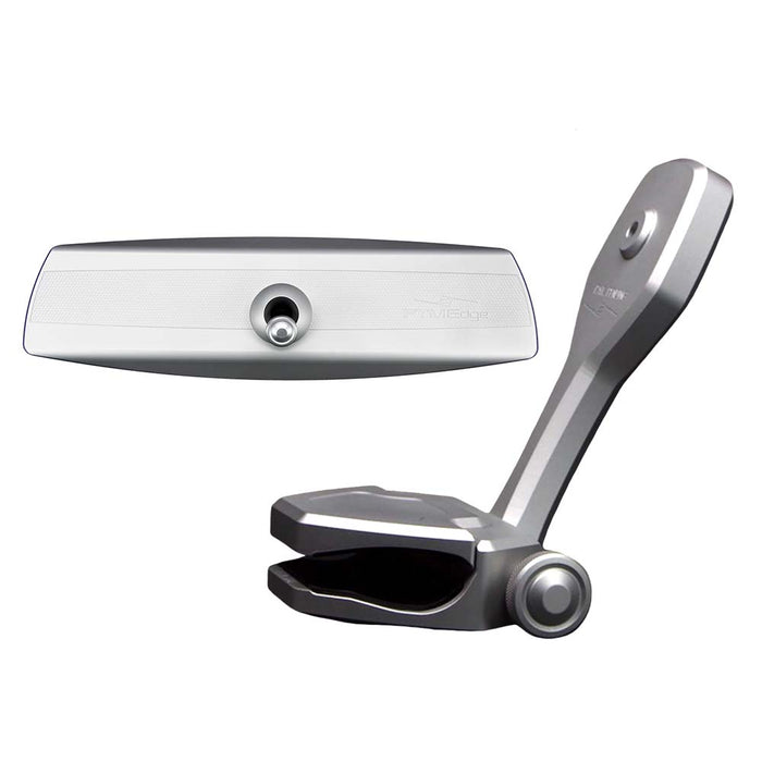 PTM Watersports Mirror/Bracket Kit w/VR-140 Elite Mirror  ZXR-320 (Silver) [P12848-1320TEBCL]