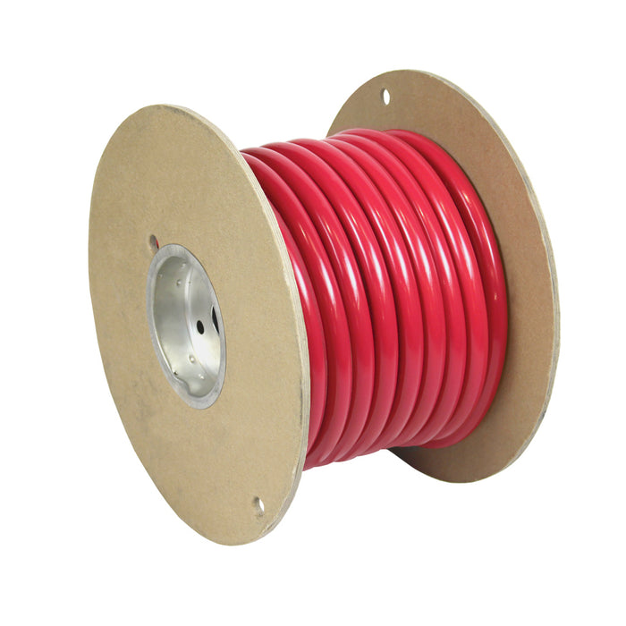 Pacer Red 4/0 AWG Battery Cable - 50  [WUL4/0RD-50]