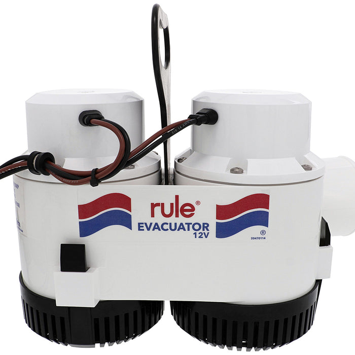 Rule 7700D GPH Evacuator Pump - 12V [7700D]