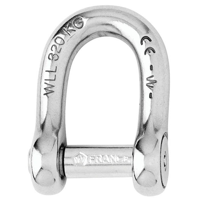 Wichard Self-Locking Allen Head Pin D Shackle - 8mm Diameter - 5/16" [1304W]