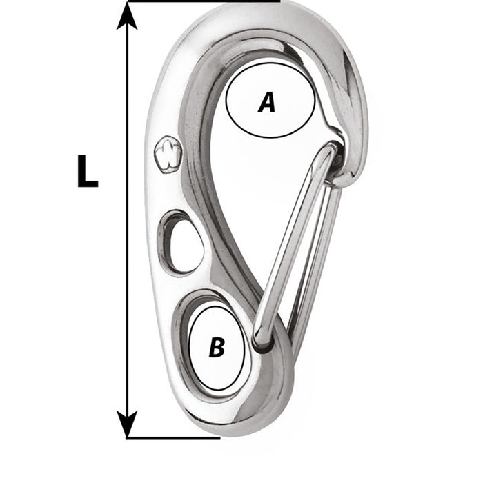 Wichard HR Safety Snap Hook - 100mm Length - 3-15/16" [2382W]