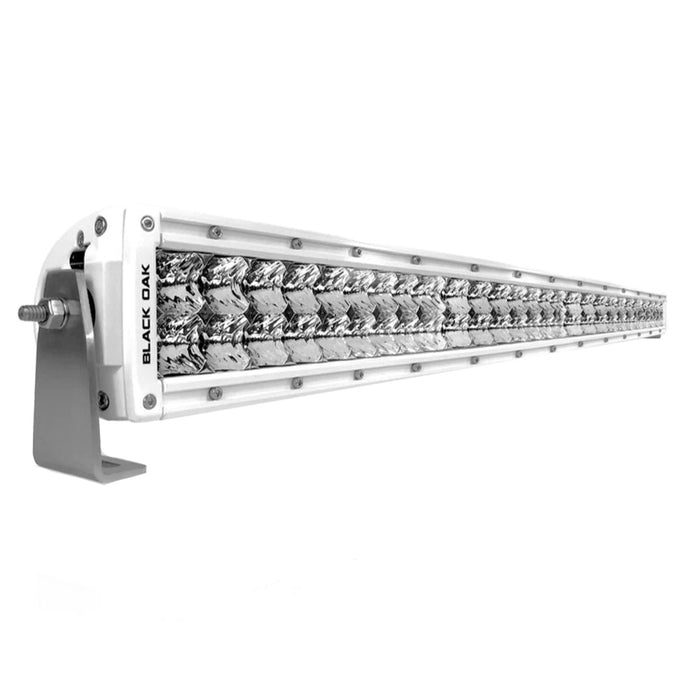 Black Oak 60" Double Row LED Bar - Pro Series 2.0 - 5W Combo White [60CCM-D5OS]