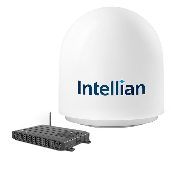 Intellian FB500 Inmarsat Fleet Broadband Maritime Terminal w/Stand-Alone BDU [F4-A500-S]
